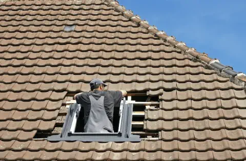 Pose de velux - Saint-Gaultier